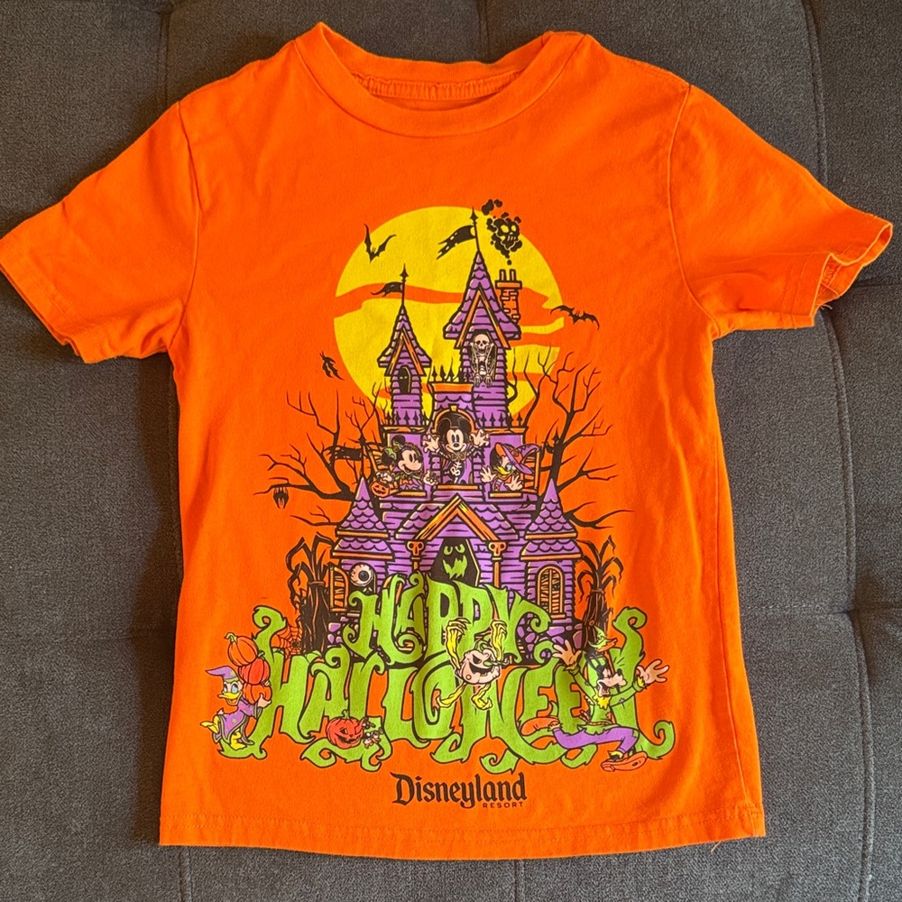 Disneyland Halloween Orange T-Shirt